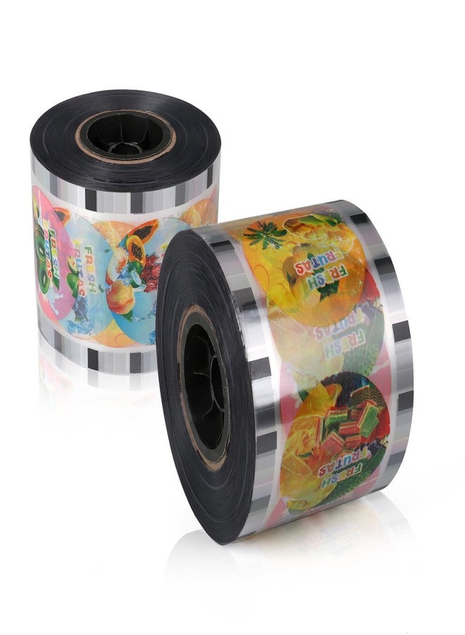 ICZW Bubble Boba Tea Sealing Film Roll Juice Cup Sealer 3000 Cups PP Plastic Cup 95 mm (3.74 inch) - Image 3